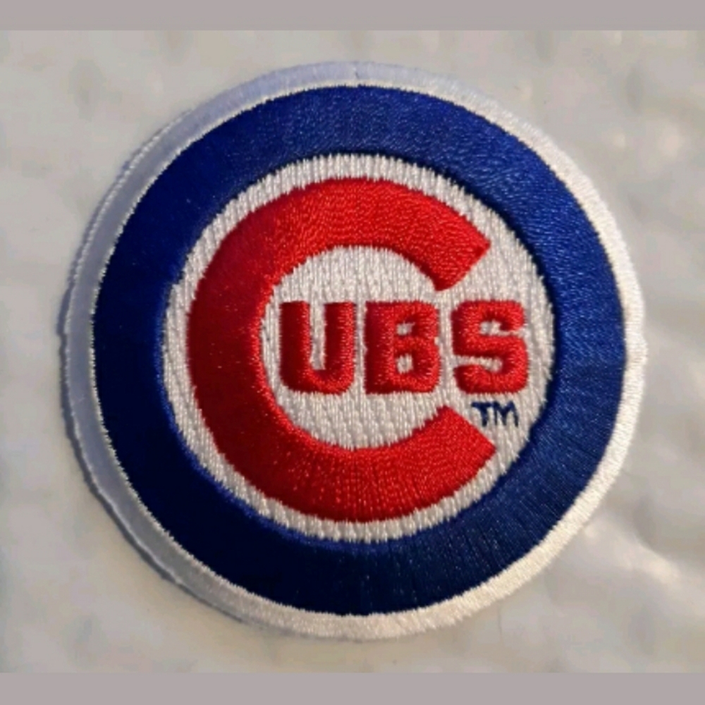 Chicago Cubs Embroidered PATCH~2 1/2"